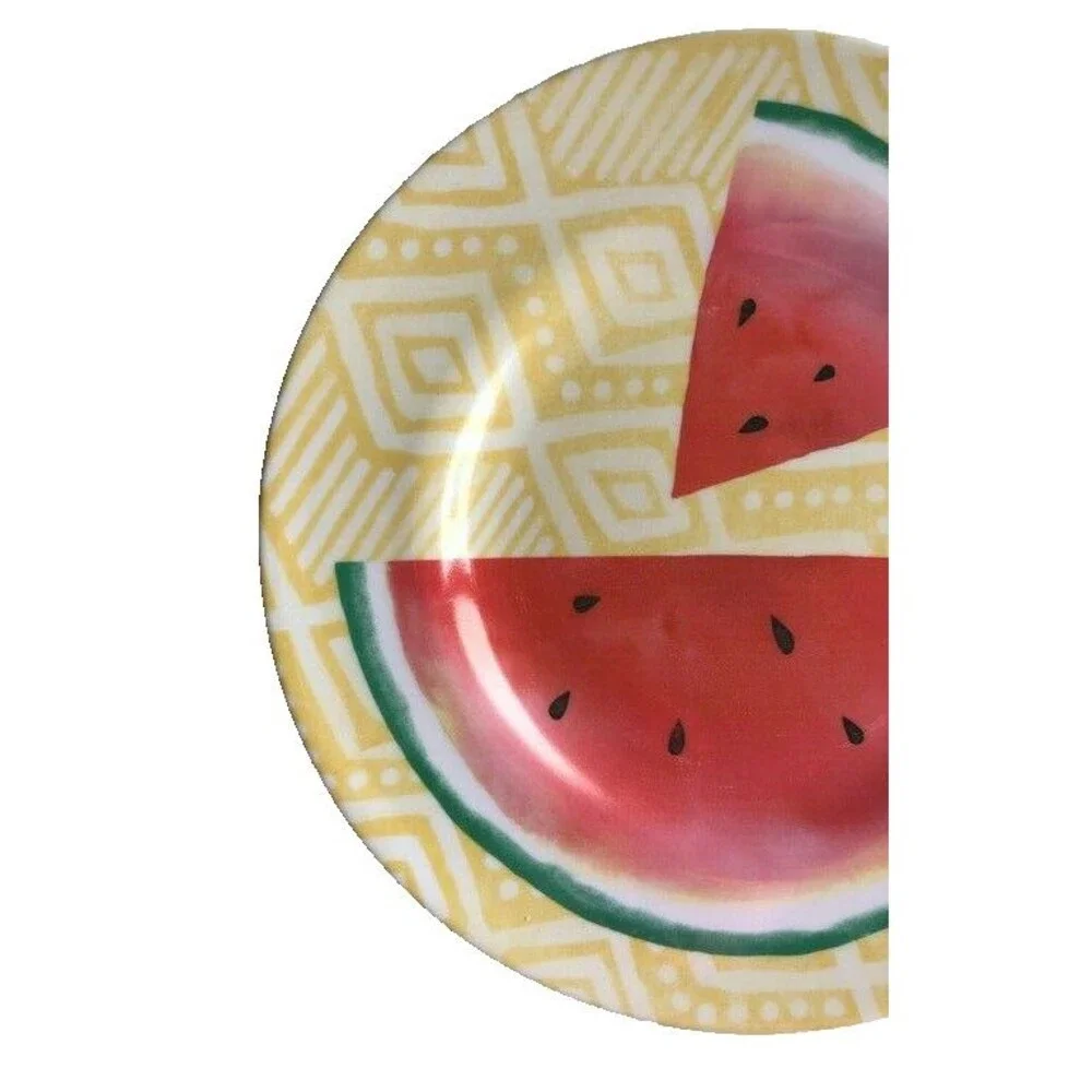 Watermelon Melamine Plates 8.5